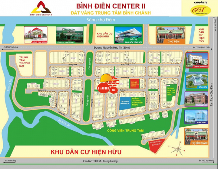 Bình Điền Center 2: Dự án khu dân cư tại huyện Bình Chánh TPHCM