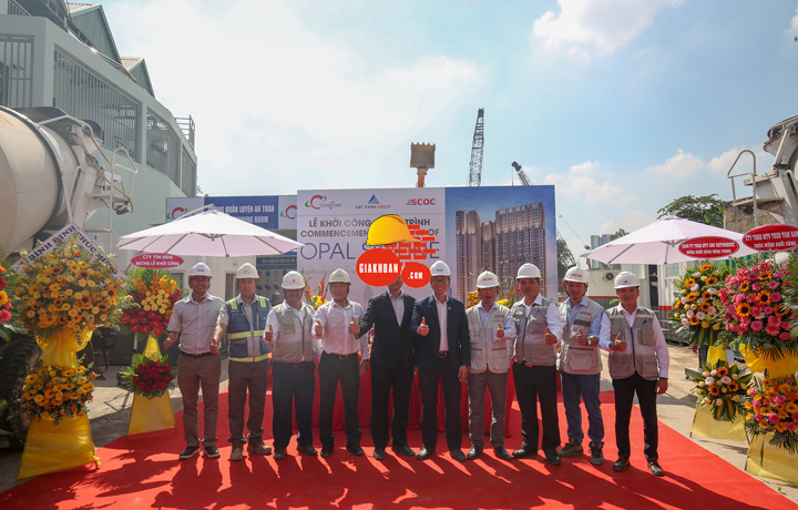 Coteccons khởi công dự án Opal Skyline của Chủ Đầu tư Tập đoàn Đất Xanh