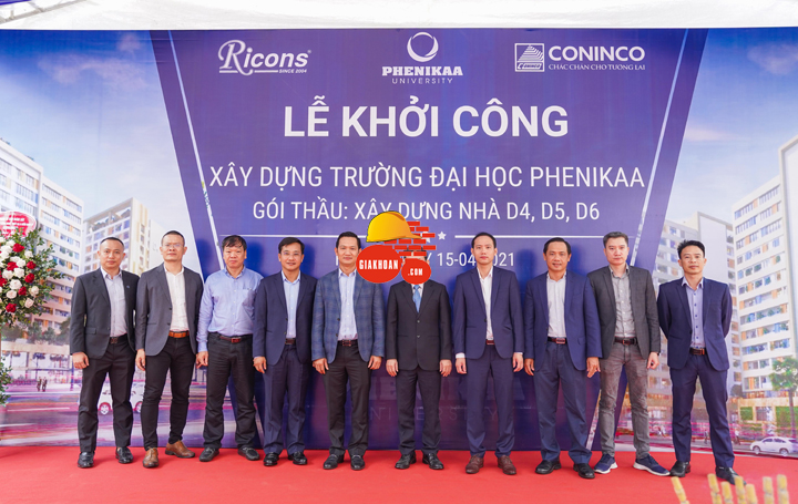 Ricons khởi công xây dựng Trường Ðại học Phenikaa tại Hà Đông, Hà Nội
