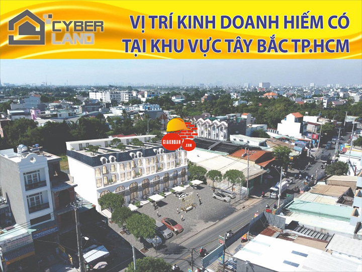 Cyber Golden: Dự án nhà phố tại Hà Huy Giáp, Thạnh Lộc, Quận 12